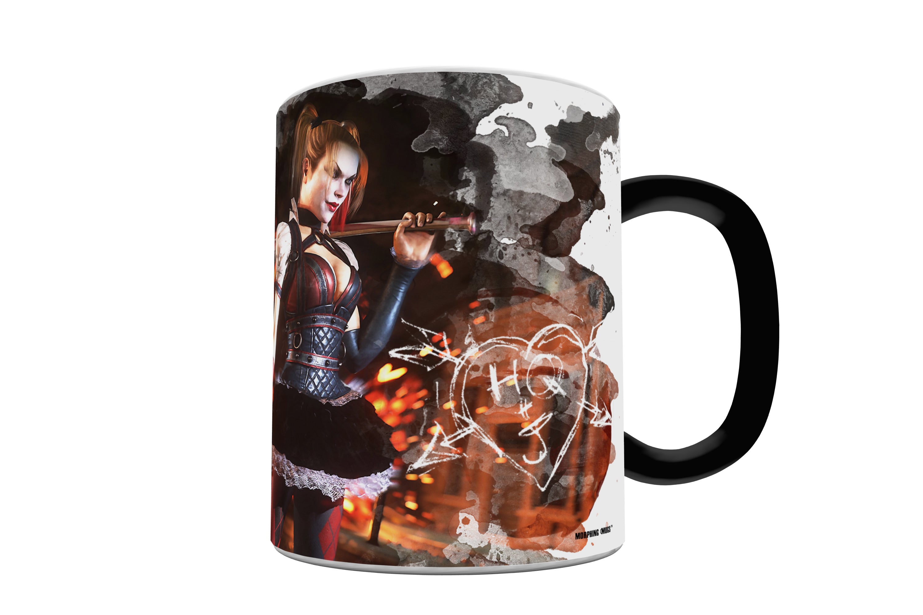 DC Comics (Batman: Arkham Knight - Kisses From Harley) Morphing Mugs® Heat-Sensitive Mug MMUG190